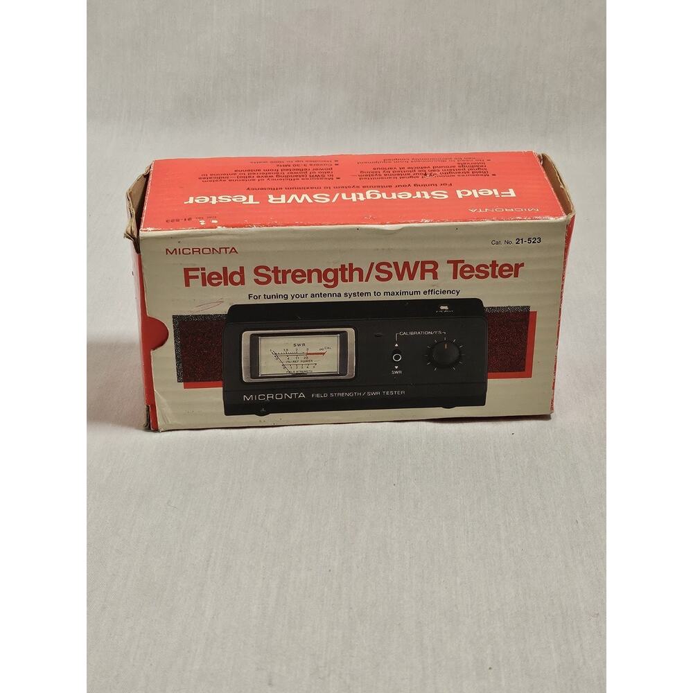 Micronta Field Antenna Strength Meter / SWR Tester - New In Box